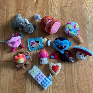 New plush Bark Box toys